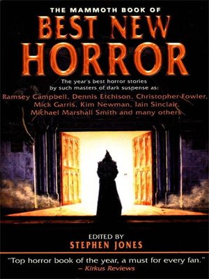 The Mammoth Book of Best New Horror - ebook